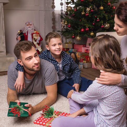 عيد الميلاد الاصطناعي فروع الصنوبر اللقطات الغصين مجموعة غصين بما في ذلك فروع الصنوبر الاصطناعي غصن الأخضر وهمية فروع باين إبر الصنوبر الأخضر التوت ينبع لزينة عيد الميلاد (كرسي، 48 قطعة) in Saudi Arabia