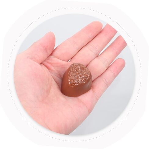 EXCEART 24 pcs Lifelike Realistic Simulated Kitchen Prop Decors Flatback Toys Coffee Food Bulk Candy Photography Model Dessert Decor Display Home Faux Milk Kids Artificial Chocolates in Kuwait