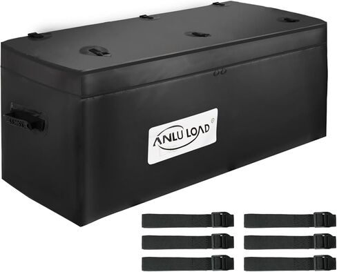 اي ان ال يو لود حقيبة حمل البضائع من هيتش، حقيبة حمل بضائع مقاومة للماء للشاحنات والسيارات والشاحنات (أسود، 54 انش × 21 انش × 20 انش) in Kuwait