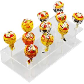 11 Holes Acrylic Lollipop Holder,Lollipop Stand Holder for Party,Cake Pop Stand 11 Holes,Cake pop Holder…
