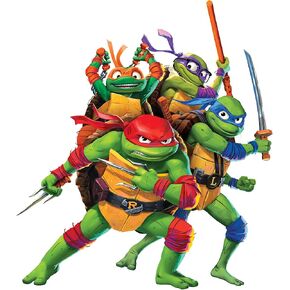 RoomMates Teenage Mutant Ninja Turtles Mutant Mayhem Group Giant Peel and Stick Wall Decals in Kuwait