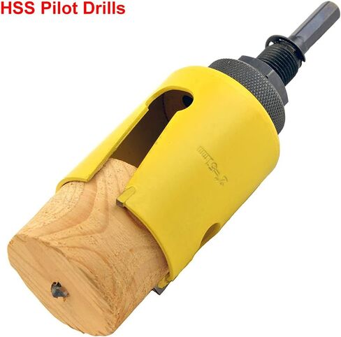 MaxTool 4-1/4" TCT Hole Saws 108mm Carbide Tipped Holesaw 2.25" Deep for Cutting Asphalt Brick Concrete Gypsum Limestone Tile Wood MDF; CT00Y57R416E in Saudi Arabia