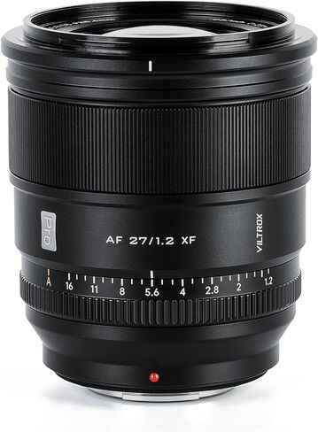 VILTROX 27mm f/1.2 F1.2 PRO for Fujifilm x-Mount Lens,APS-C Prime Ultra Wide Angle Autofocus Lens for Fuji X-Mount Camera X-A7 X-S10 X-T200 X-T100 X-T20 X-T30 X-T3 X-T4 X-E2 X-E2S in Saudi Arabia
