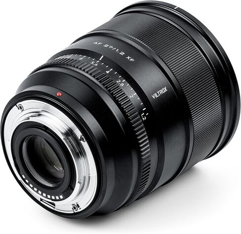 VILTROX 27mm f/1.2 F1.2 PRO for Fujifilm x-Mount Lens,APS-C Prime Ultra Wide Angle Autofocus Lens for Fuji X-Mount Camera X-A7 X-S10 X-T200 X-T100 X-T20 X-T30 X-T3 X-T4 X-E2 X-E2S in Saudi Arabia
