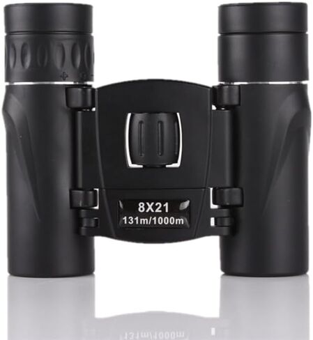 Hazoenich 8x21 مناظير مدمجة للبالغين والأطفال، رؤية واضحة منخفضة الإضاءة، مناظير خفيفة الوزن مقاومة للماء لمشاهدة الطيور، والصيد في الهواء الطلق، وحفلة الأوبرا، والسفر، والمشي لمسافات طويلة، والمناظر الطبيعية في الهواء الطلق in Kuwait