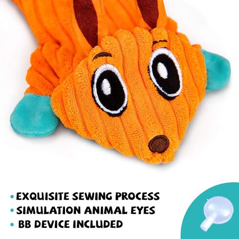 No Stuffing Dog Toys, 5 Pack Dog Squeaky Toys Durable Dog Chew Toy Set for Puppy Small Medium Large Dog in Kuwait