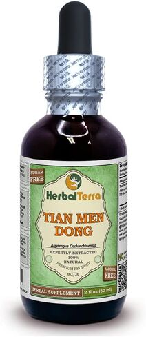 Herbal Terra LLC Tian Men Dong, Asparagus (Asparagus Cochinchinensis) Glycerite, Dried Root Powder Alcohol-Free Liquid Extract 2 oz in Saudi Arabia