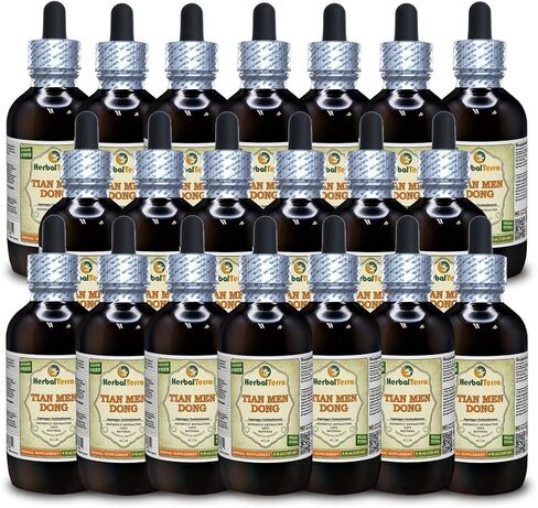 Herbal Terra LLC Tian Men Dong, Asparagus (Asparagus Cochinchinensis) Glycerite, Dried Root Powder Alcohol-Free Liquid Extract 2 oz in Saudi Arabia