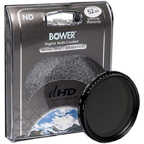 Bower FN58 Variable Neutral Density Filter 58 mm (Black) in Saudi Arabia