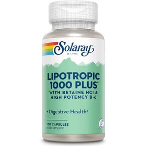 Solaray Lipotropic 1000 بالإضافة إلى كبسولات فيتامين 100 عدد in Kuwait