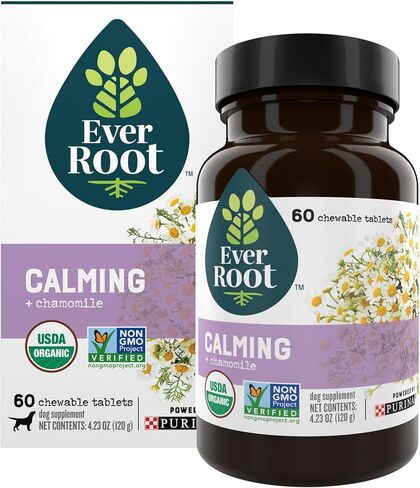 مكملات EverRoot Dog مدعومة بأقراص Purina Brain Health القابلة للمضغ مع زيت جوز الهند - 4.02 أوقية. علبة in Kuwait