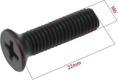 10PCS M5x22mm Drill Bit Chuck Left Hand Fixed Threaded Screw Drill Bit Chuck Handle Adapter Bolt Locking Screw for Electric Drill Black in Kuwait