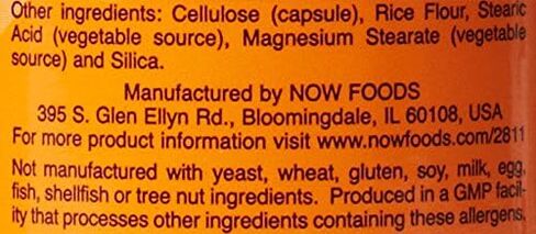 NOW D-Mannose 500 mg,120 Veg Capsules in Saudi Arabia