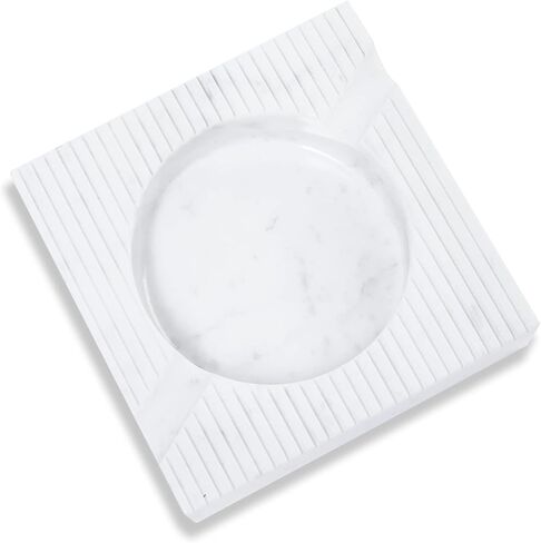 جيمي منفضة سجائر من الرخام الطبيعي للمكتب والمنزل وغرفة المعيشة وخزانة التلفزيون، منفضة سجائر للديكور الحرفي، صينية رماد للرجال والنساء، هدايا عمل in Kuwait