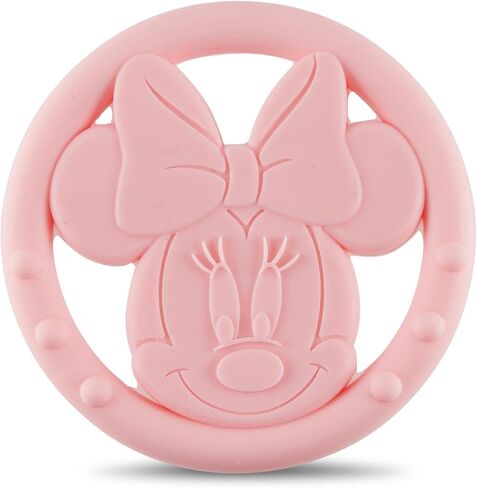 Cudlie Disney Silicone Teether Toy Set for Infants, Food Grade and BPA Free Teethers for Babies 6-12 Months, 2-Pack Teether Toys for Newborns in Saudi Arabia