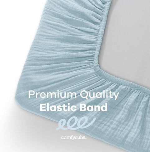 Muslin Fitted Changing Pad Cover, Extra Soft Diaper Changing Station Covers for Baby Girls Boys, Changing Pad Sheets Neutral by Comfy Cubs, Blush in Saudi Arabia