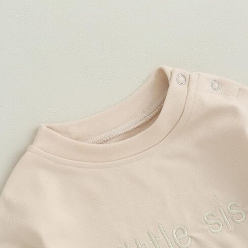 Ursobutegl Baby Boy Girl Sweatshirt Bubble Romper Long Sleeve Oversized Sweater Onesie Newborn Warm Winter Outfit Clothes in Kuwait