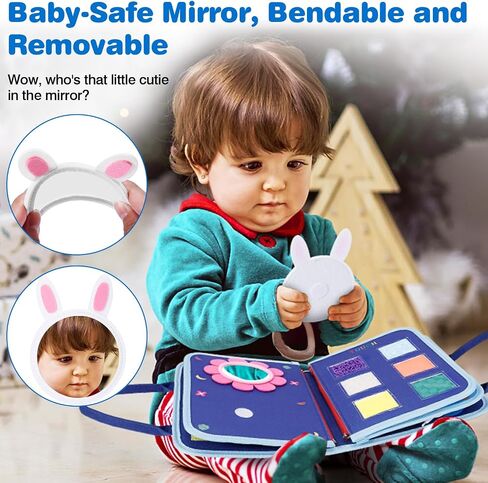JHkim Busy Board Montessori Toys for 1 2 3 4 سنوات من العمر بنين بنات هدايا، لعبة حسية للأطفال الصغار 1-3، أنشطة تعليمية لعبة السفر لسيارة الطائرة، كتاب مشغول لتعلم المهارات الحركية الدقيقة، أزرق in Saudi Arabia