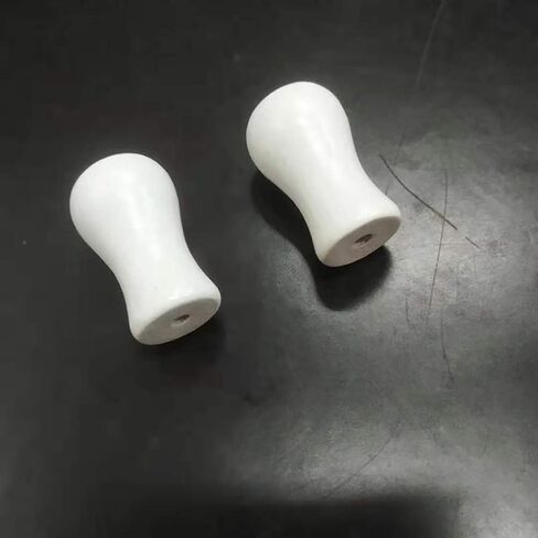 GSHLLO 4 PCS White Wood Curtain Knobs Hanging Ball Blind Cord Pendants Blind Accessories for Window Blind in Saudi Arabia