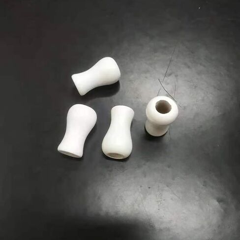 GSHLLO 4 PCS White Wood Curtain Knobs Hanging Ball Blind Cord Pendants Blind Accessories for Window Blind in Saudi Arabia