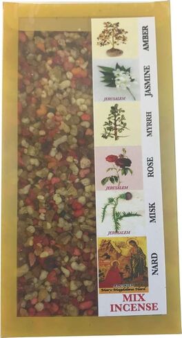 Holy Land Market Incense From Jerusalem - 100 Grams (3.5 Ounces) (Amber) in Kuwait