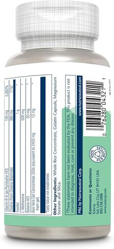 Solaray Lipotropic 1000 بالإضافة إلى كبسولات فيتامين 100 عدد in Kuwait