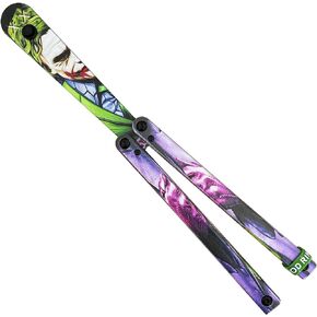 KEEDAS Folding Printed Patterns Plastic Tool, Integral Channel Handle, Ultra-Lightweight Durable, Best Balance and Inertia, Great for Beginners (Clowns) in Kuwait