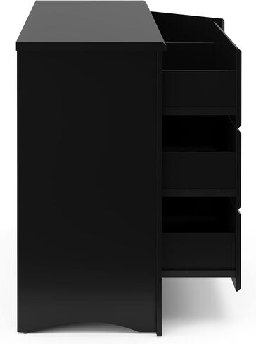 ستوركرافت كريسنت صندوق 3 أدراج، أبيض، لغرفة نوم الأطفال اسود in Kuwait