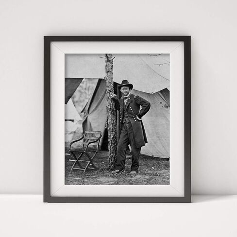 INFINITE PHOTOGRAPHS Photo: 1864 Photo of General Ulysses S. Grant at his Headquarters in Cold Harbor, Vi b9 in Kuwait