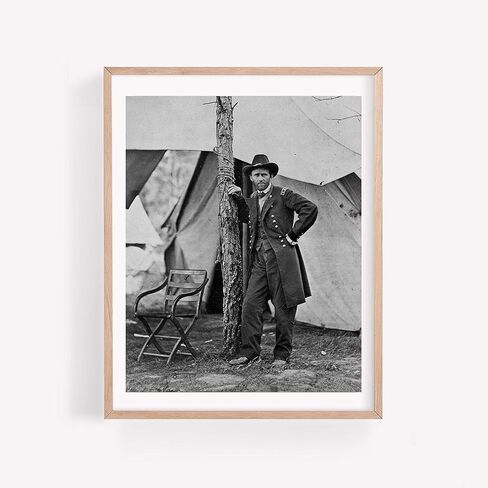 INFINITE PHOTOGRAPHS Photo: 1864 Photo of General Ulysses S. Grant at his Headquarters in Cold Harbor, Vi b9 in Kuwait
