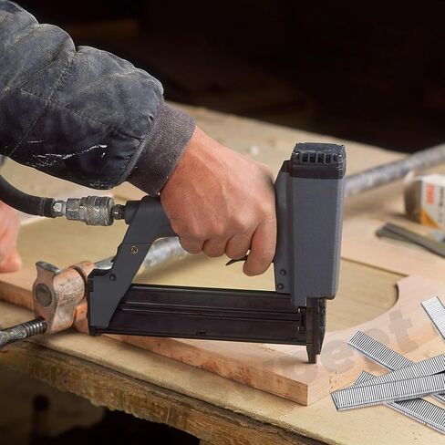 Swpeet 1609 عدد 4 مقاسات K413 K419 K425 F15 18 مقياس فولاذي تقريبًا 1/4 بوصة × 1/2 بوصة/3/4 بوصة/1 بوصة دبابيس تاج ضيقة فضية وأظافر براد (5/8 بوصة)، لمسة نهائية مجلفنة للهواء المضغوط والكهربائي دباسة/براد بائع المسامير in Kuwait