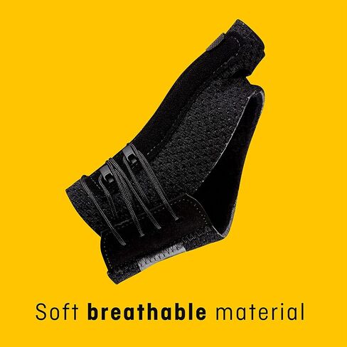 FUTURO Deluxe Thumb Stabilizer, Left or Right Hand, Small/Medium Size, Adjustable, Stabilizes and Supports Sore, Weak or Injured Thumb, Soft and Breathable Materials Enhance Comfort (45843ENR) in Kuwait