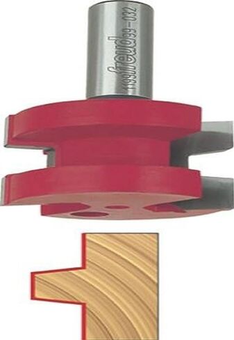 Freud 99-032: 1-21/32" (dia.) Wedge Tongue & Groove Bit with 1/2" shank, 10¡ shank length in Saudi Arabia