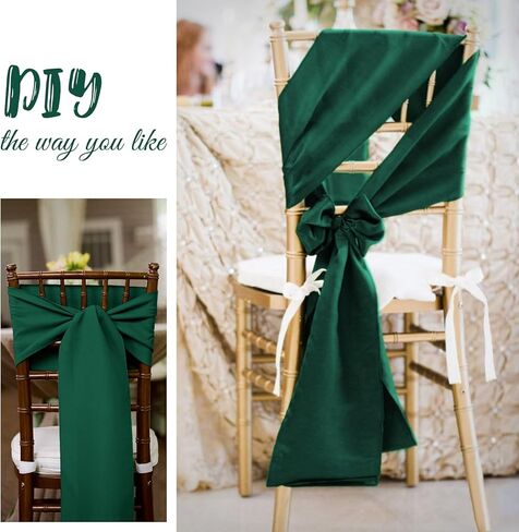 120 قطعة من أوشحة الكرسي الساتان، ربطات عنق للكرسي الساتان باللون الأزرق المغبر، غطاء كرسي الطعام، لوازم ربطة خلفية لغطاء الكرسي المزخرف، أوشحة الكرسي لحفلات الزفاف، والمآدب، أو ديكورات المطاعم (أزرق ترابي) in Kuwait