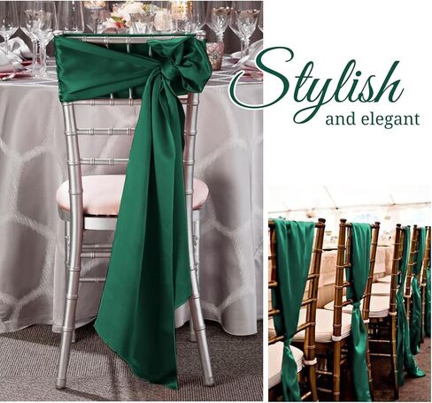 120 قطعة من أوشحة الكرسي الساتان، ربطات عنق للكرسي الساتان باللون الأزرق المغبر، غطاء كرسي الطعام، لوازم ربطة خلفية لغطاء الكرسي المزخرف، أوشحة الكرسي لحفلات الزفاف، والمآدب، أو ديكورات المطاعم (أزرق ترابي) in Kuwait