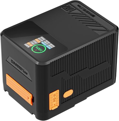 ZGCINE X160 156Wh 14.8V 10500mAh Mini V-Mount Battery Support 100W PD Fast Charger with Dual USB-C,D-TAP,Dual DC Port for Camera,Camcorder,Monitor,Filmmaker in Saudi Arabia