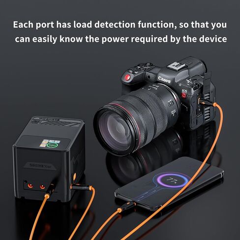 ZGCINE X160 156Wh 14.8V 10500mAh Mini V-Mount Battery Support 100W PD Fast Charger with Dual USB-C,D-TAP,Dual DC Port for Camera,Camcorder,Monitor,Filmmaker in Saudi Arabia