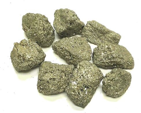 Zentron Natural Rough Pyrite Fools Gold 2" Pieces (1/2 Pound) in Saudi Arabia
