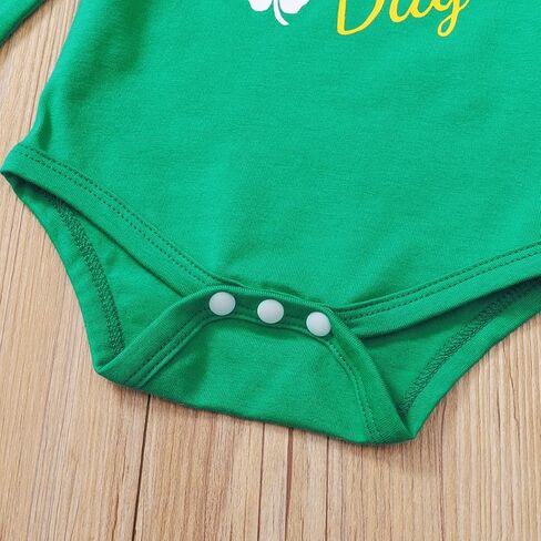 بدلة Detigee Baby Girl Happy St. Patricks Day للرضع في عيد القديس باتريك الأول in Kuwait