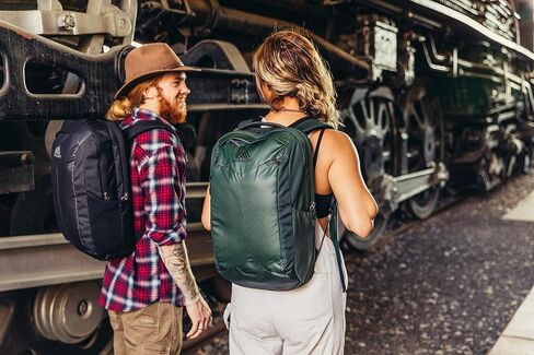 Gregory Border 25 Unisex Adventure Travel/Work & School Backpack, One Size, Total Black in Saudi Arabia