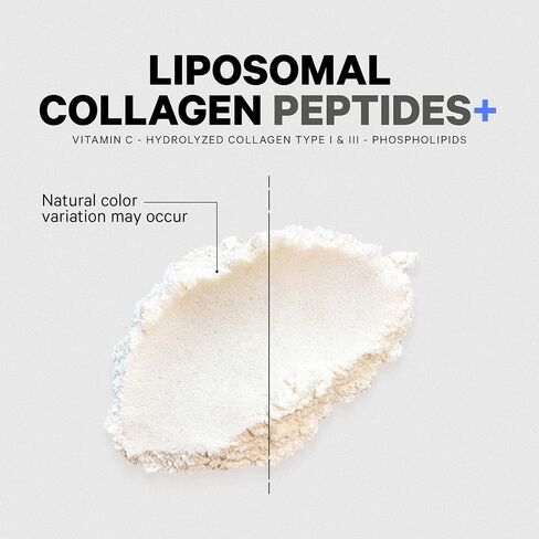 Codeage Liposomal Collagen Peptides Powder + Vitamin C & Quercetin Phytosome, Phospholipid Complex, Grass-Fed Pasture-Raised Hydrolyzed Collagen Type I & III Supplement All-in-One, Non-GMO, 14.97 oz in Saudi Arabia