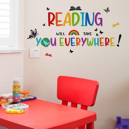 Colorful Inspirational Wall Decals Classroom Decals Kids Wall Decals Motivational Wall Decals,Splatter Wall Sticke Positive Saying Sticker Playroom Wall Decor in Saudi Arabia