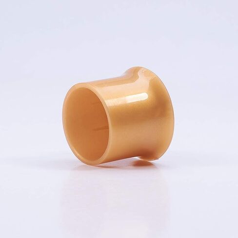 Heyiarbeit Curtain Rod Cap Finials Plastic Vintage for 26-27mm/1.02-1.06inch Dia Rod Creamy-White 100mm/3.93" Height 4Pcs in Saudi Arabia
