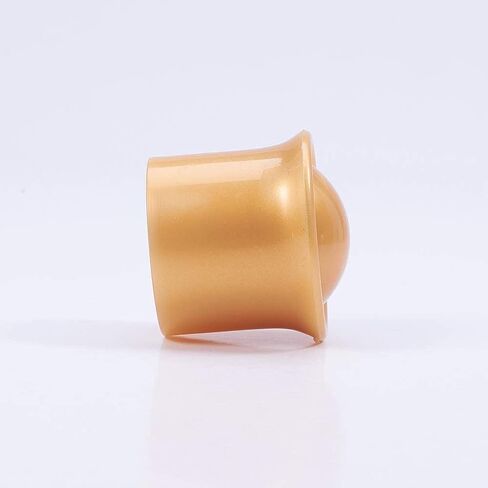 Heyiarbeit Curtain Rod Cap Finials Plastic Vintage for 26-27mm/1.02-1.06inch Dia Rod Creamy-White 100mm/3.93" Height 4Pcs in Saudi Arabia