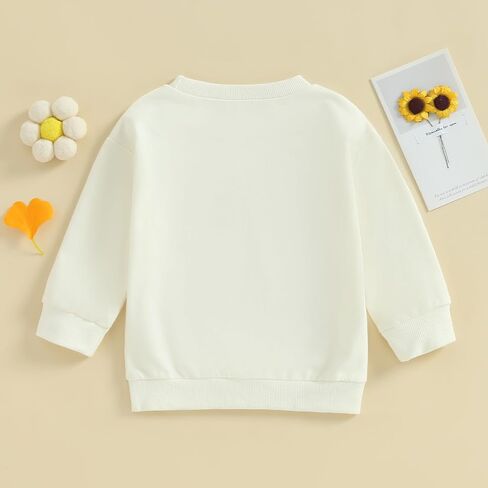 CHAUKAREAUL Little Sister Newborn Romper Big Sister Sweatshirt Long Sleeve Crewneck Letter Embroidery Tops Winter Clothes in Saudi Arabia