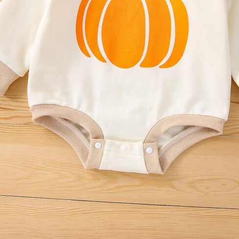 ملابس الهالوين للأطفال حديثي الولادة والرضع والبنات والأولاد على شكل رقعة اليقطين، سترة رومبير بوو الفقاعية in Kuwait