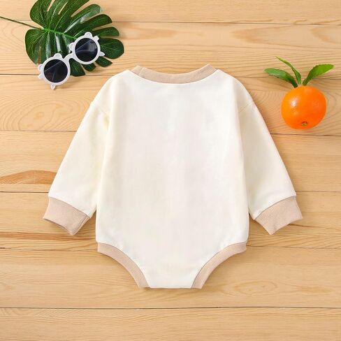 ملابس الهالوين للأطفال حديثي الولادة والرضع والبنات والأولاد على شكل رقعة اليقطين، سترة رومبير بوو الفقاعية in Kuwait