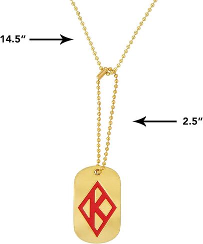 Desert Cactus Kappa Alpha Psi Fraternity Dog Tag Necklace Greek Nupe (Style A - Gold Diamond) in Saudi Arabia