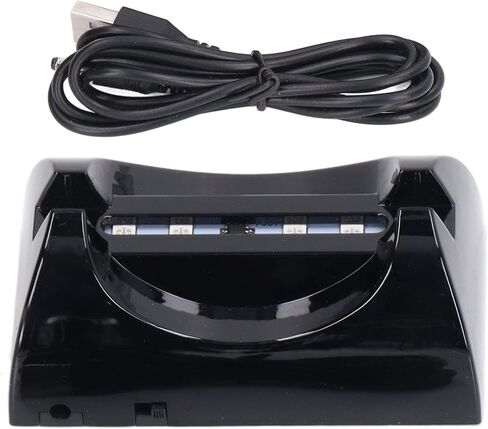 Hztyyier LED Base Light for Crystal, Pedestal Color Show Stand Lighted Display Plate Battery Powered for Acrylic, Crystal, Night Light, Glass Resin Art in Kuwait