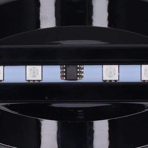 Hztyyier LED Base Light for Crystal, Pedestal Color Show Stand Lighted Display Plate Battery Powered for Acrylic, Crystal, Night Light, Glass Resin Art in Kuwait